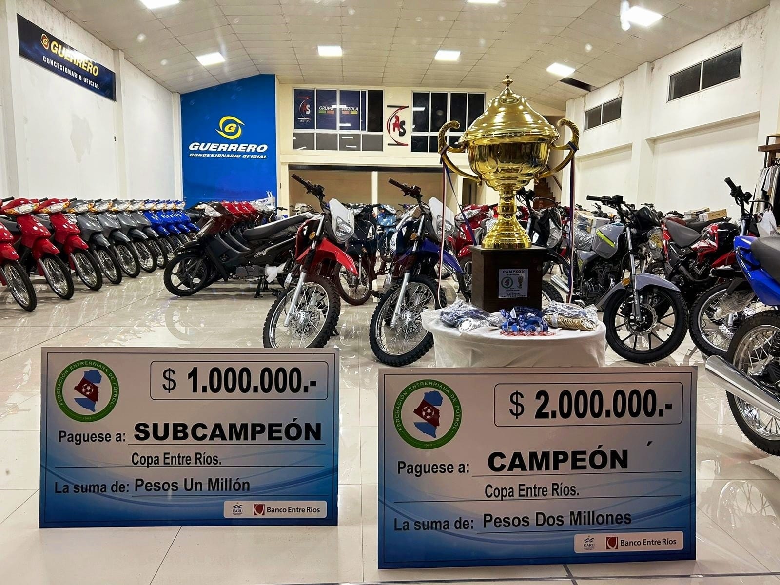 La Copa Entre Ríos ya está en La Paz